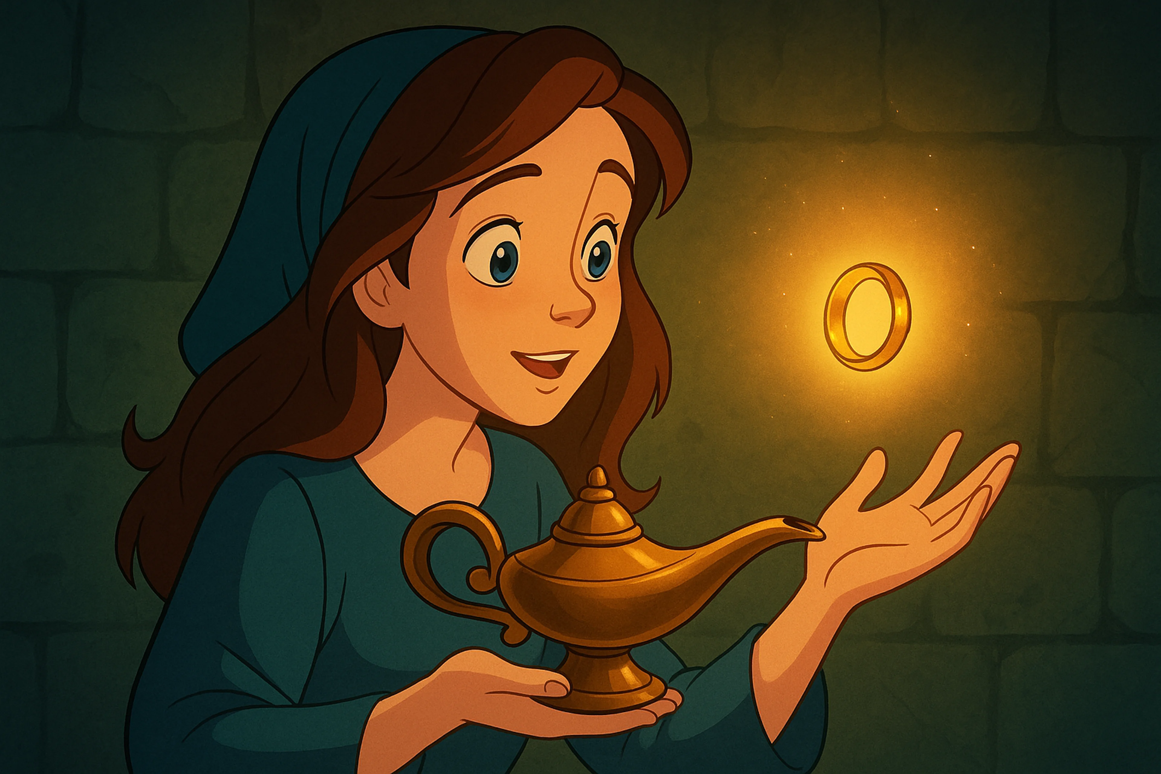 حلقه و چراغ