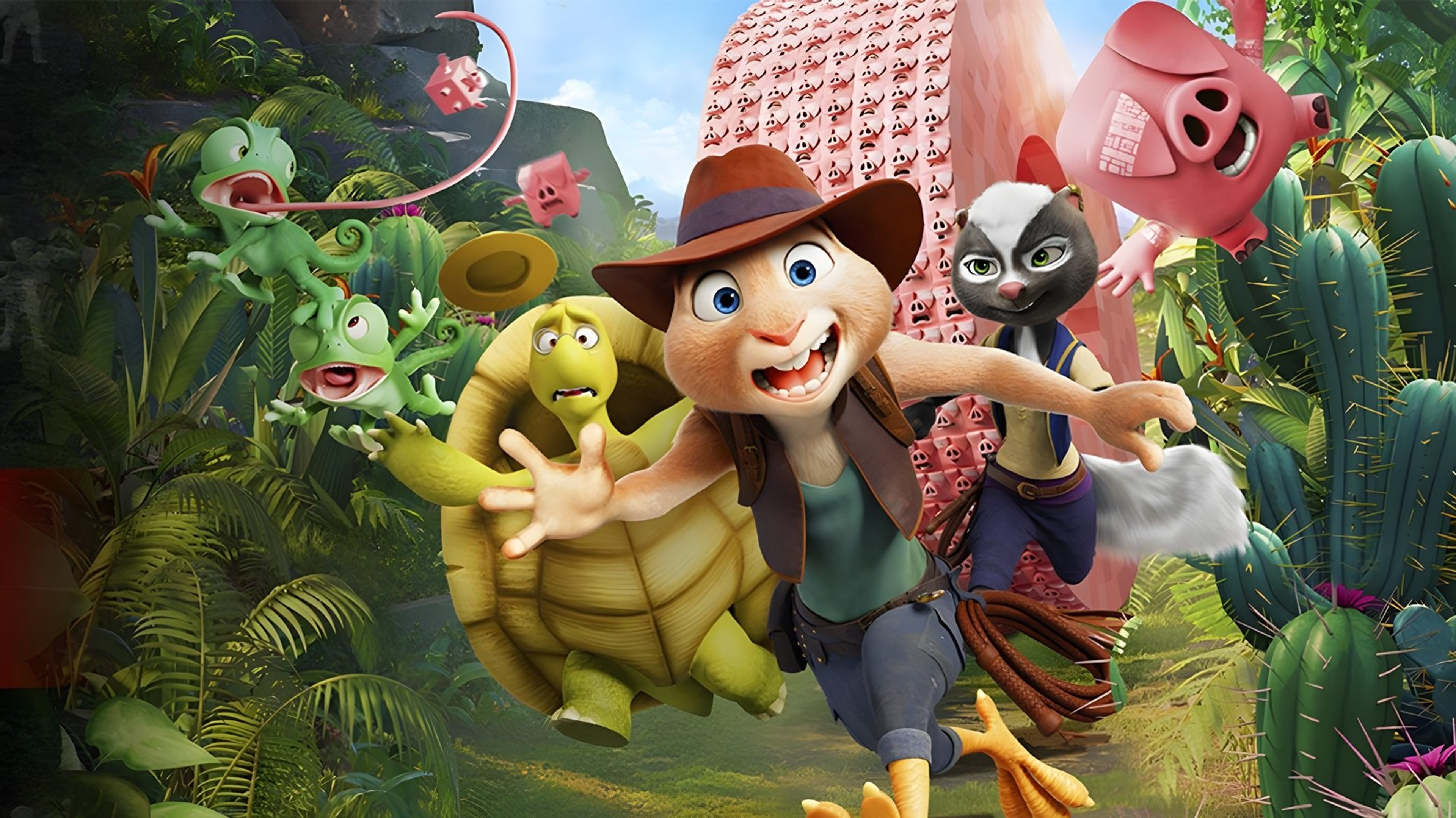 Chickenhare and the Secret of the Groundhog